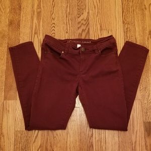 Lauren Conrad Maroon Jeans